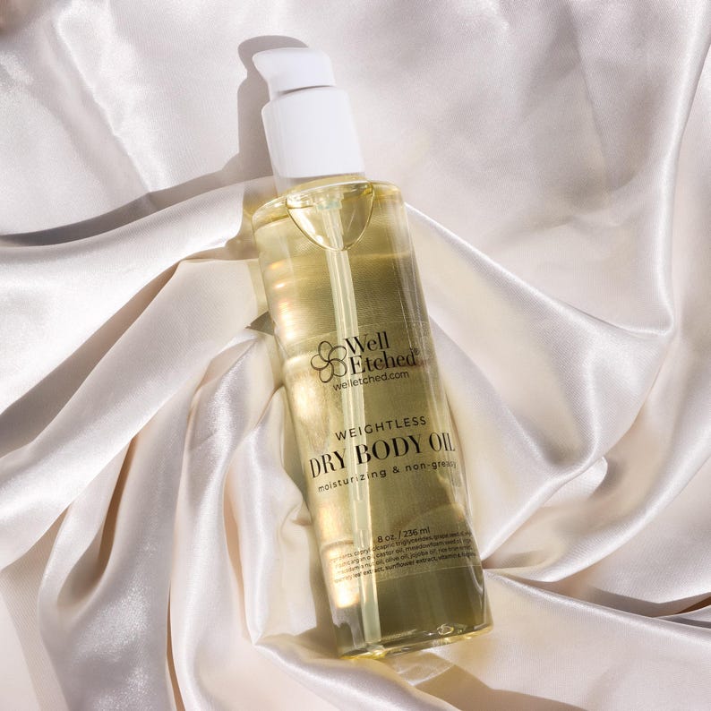70 Scents Lightweight Dry All Over Body and Hair Oil Natural Oils ...