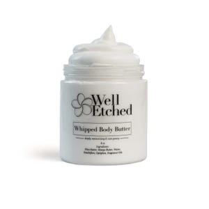 NEW Ghost Pheromone Fragrance Whipped Body Butter Shea butter Mango butter Non-greasy Natural Moisturizer Natural Lotion Etched Effect