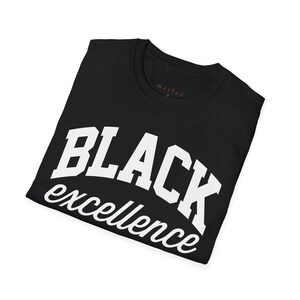Black Excellence Black Girl Magic Melanin Shirt - Black Queen T-Shirt, African American Tee, Brown Skin Girl Shirt, Black Woman Afrocentric