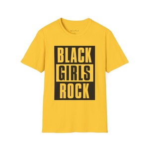 Black Girls Rock Black Girl Magic Melanin Shirt - Black Queen T-Shirt, African American Tee, Brown Skin Girl Shirt, Black Woman Afrocentric