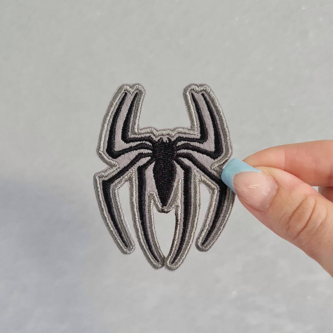 Spider Jacket Patch Spiderman, Spider, Marvel Iron or Sew on Embroidered Patch for Bags ...