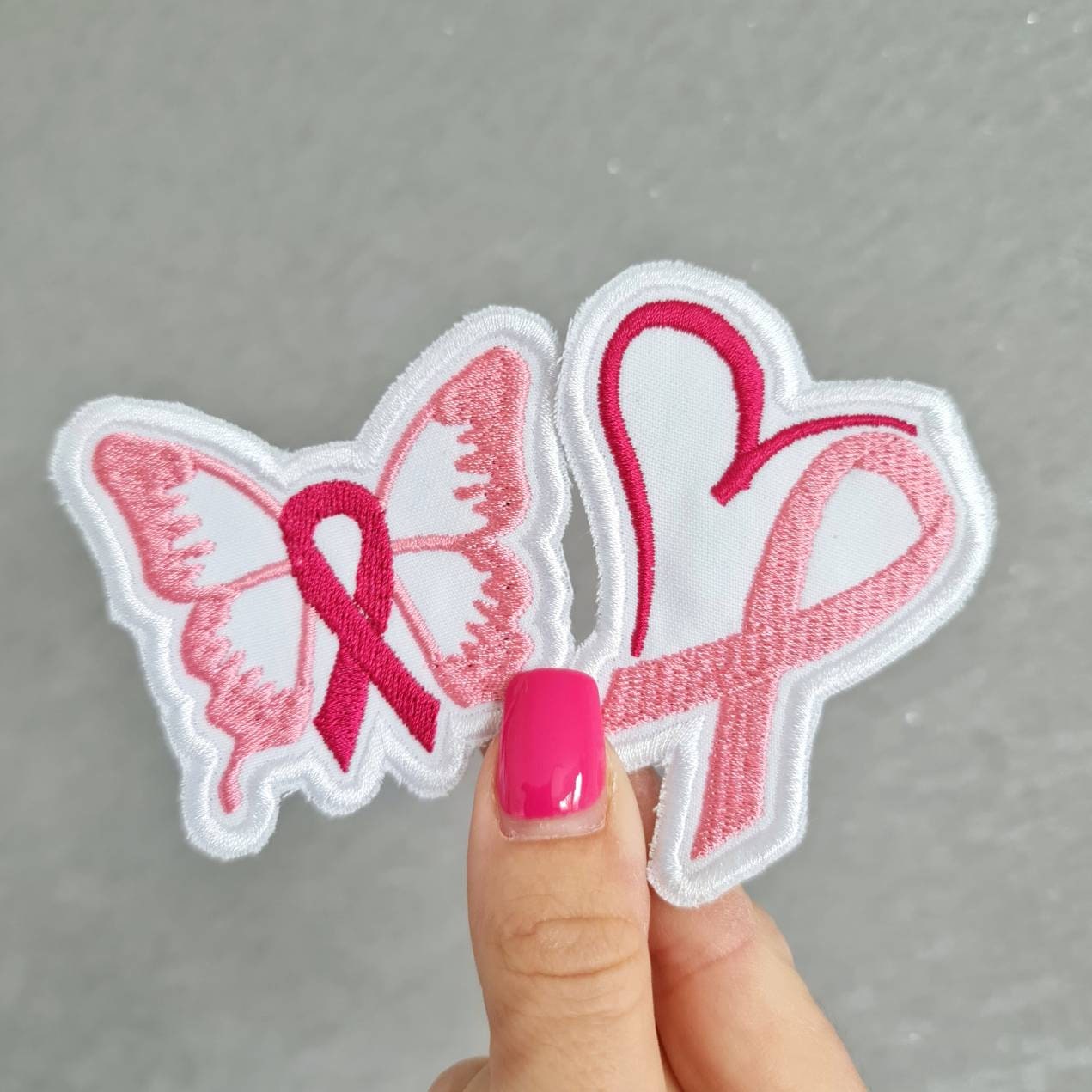 Patches for Clothes, Girls Pink Iron on Patch, Kawaii Pink Patches