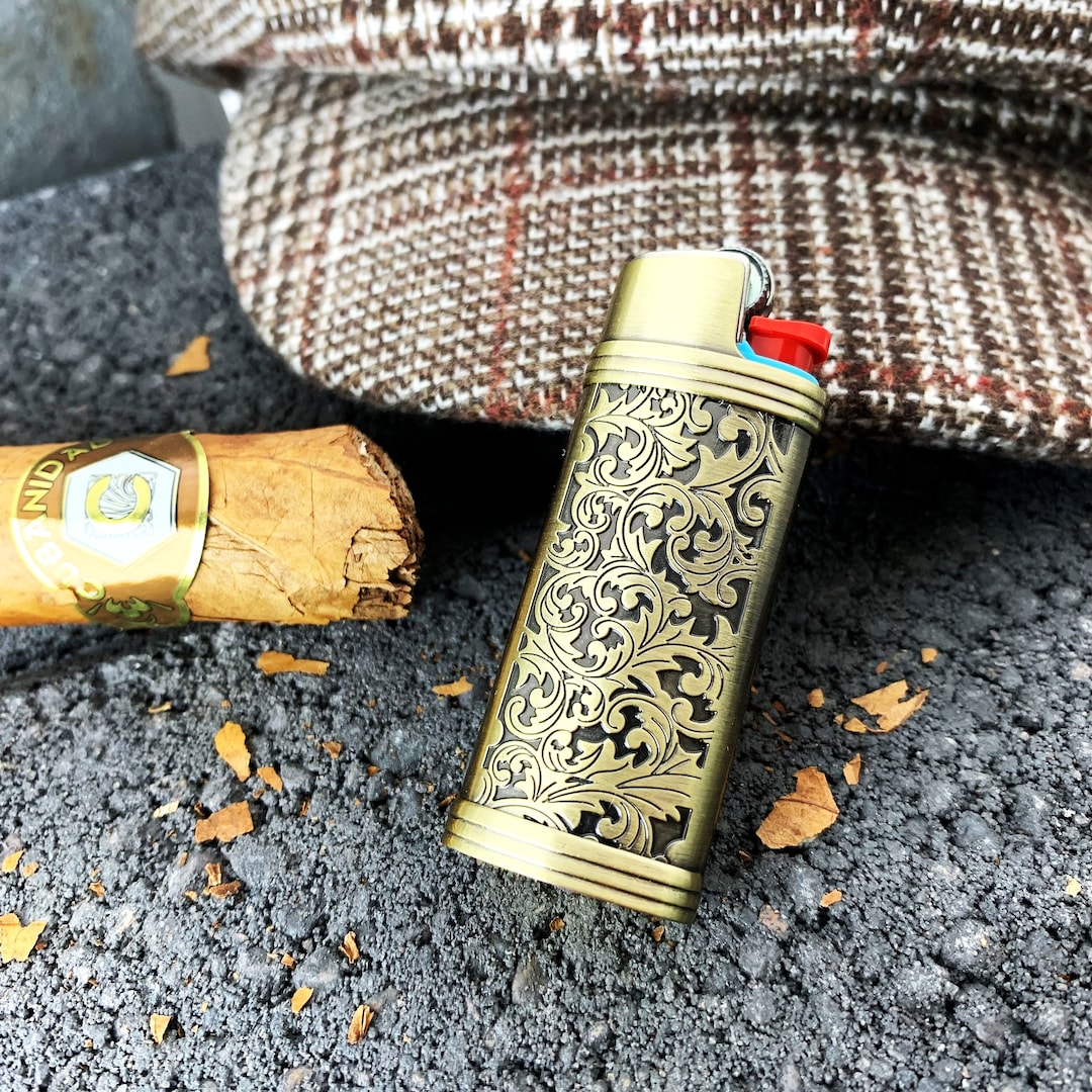 Personalized Lighter Case Cover,custom Metal Lighter Case Fits BIC Mini