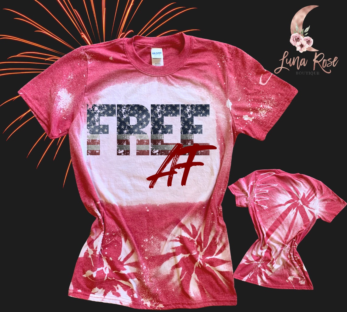 bleached fourth of july shirts