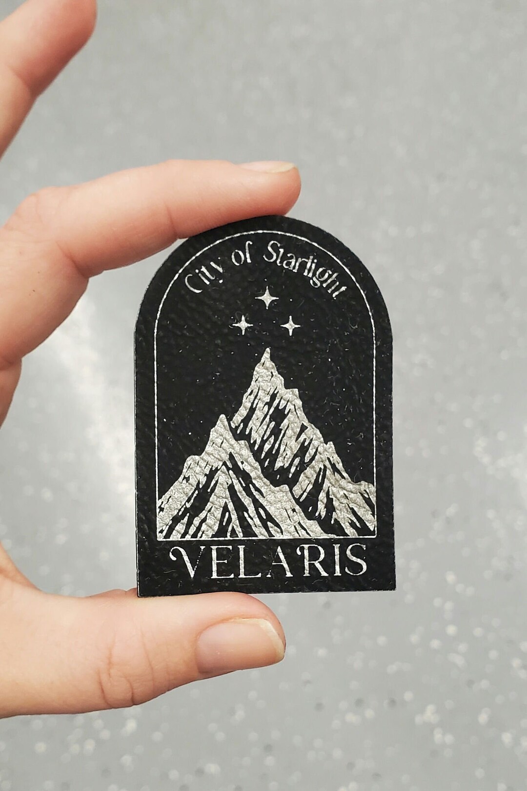 ACOTAR Velaris Leather Patch - City of Starlight, Iron On/adhesive - Etsy