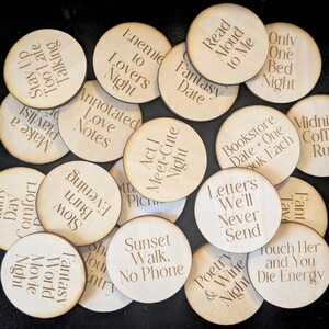 BookTok Date Night Tokens | 20 Tokens + Optional After Dark Spicy Add-On image 3