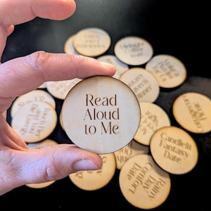 BookTok Date Night Tokens | 20 Tokens + Optional After Dark Spicy Add-On image 1