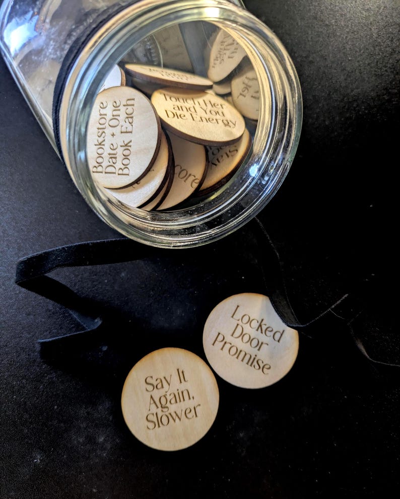 BookTok Date Night Tokens | 20 Tokens + Optional After Dark Spicy Add-On Yes! (10 extra)