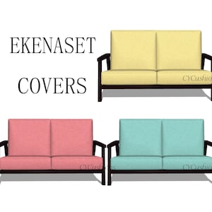 EKENASET &quot;2 Seats&quot; Replacement Sofa Covers,Ekenaset Sofa Covers,cover for Ekenaset sofa,Slipcover for Ekenaset sofa,sofa covers for Ekenaset