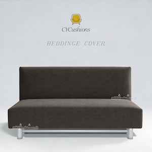 BEDDINGE 3-Seat Sofa Bed Replacement Cover,Custom Color,Machine washable,Pet-friendly,Couch cover