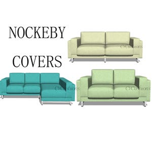 Fundas de repuesto para sofá modelo NOCKEBY, funda de sofá Nockeby, funda para sofá Nockeby, funda para sofá Nockeby, funda de sofá para Nockeby, funda de sofá