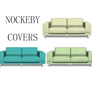 Fundas de repuesto para sofás Nockeby (3 plazas y 2 plazas), fundas para sofás Nockeby, fundas para sofás Nockeby, fundas para sofás Nockeby