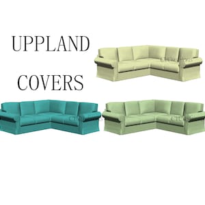 UPPLAND &quot;2 Seats+Corner+2 Seats&quot; Replacement Covers,Sofa Covers,cover for uppland sofa,Slipcover for uppland sofa,sofa cover for uppland