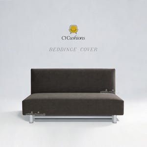 Funda de repuesto para sofá cama de 3 plazas BEDDINGE, color personalizado, lavable a máquina, apta para mascotas, funda para sofá