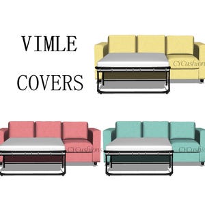 VIMLE &quot;3 Seats Bed,3 Seats&quot;Replacement sofa Covers,sofa cover for vimle,cover for vimle sofa,sofa covers,Slipcover for vimle sofa,sofa cover
