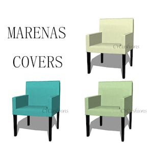 MARENAS Sofa Cover: Chair Replacement Slipcover,Custom Color,Machine washable,Pet-friendly,Couch cover