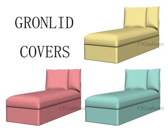 GRONLID &quot;Chaise Section,Chaise&quot; Replacement Sofa Covers,Gronlid Sofa Covers,sofa covers,Slipcovers for Gronlid sofa,sofa covers for Gronlid