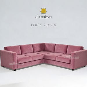 VIMLE Model Replacement sofa Covers,Custom Color,Machine washable,Pet-friendly,Couch cover,Various Fabrics