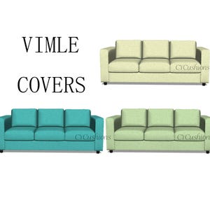 VIMLE &quot;3 Seats,3 Seats Bed&quot;Replacement sofa Covers,sofa cover for vimle,cover for vimle sofa,sofa covers,Slipcover for vimle sofa,sofa cover