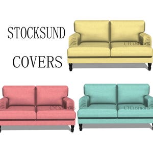 STOCKSUND &quot;2 Seats,3 Seats&quot; Replacement Sofa Covers,Stocksund Sofa Covers,covers for Stocksund sofa,Slipcover for Stocksund sofa,sofa covers