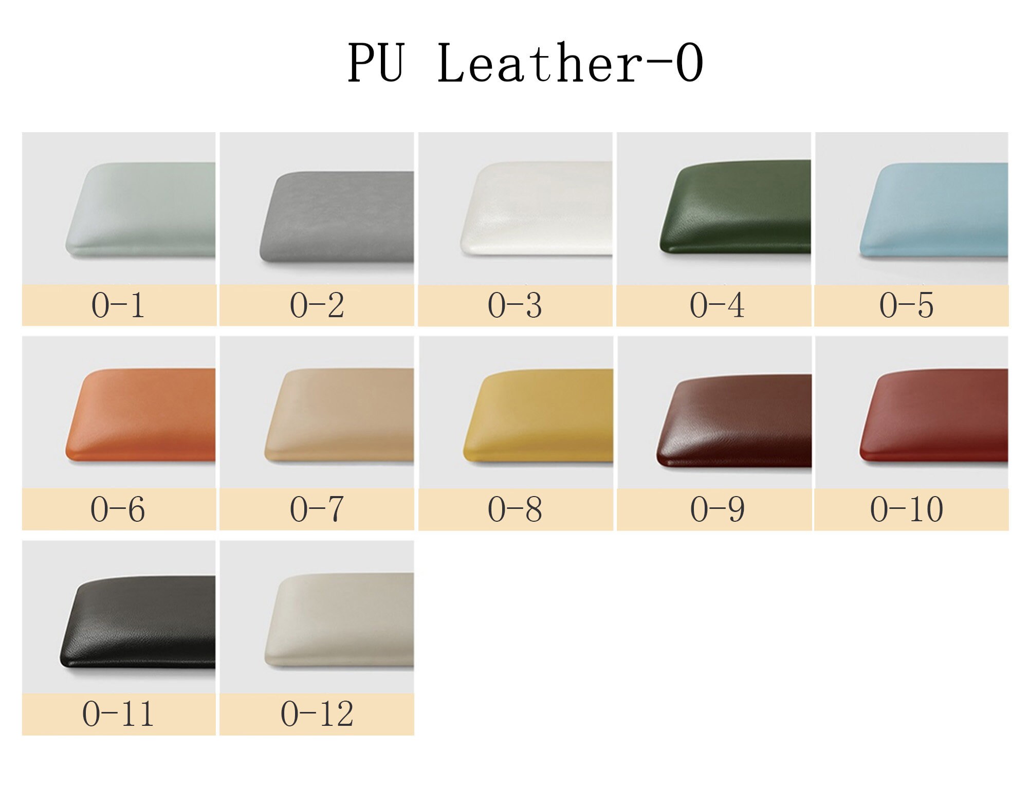 Faux leather chair cushions sale