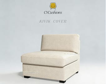 KIVIK "1 Seat,1 Seat bed" Replacement Covers,Custom Color,Machine washable,Pet-friendly