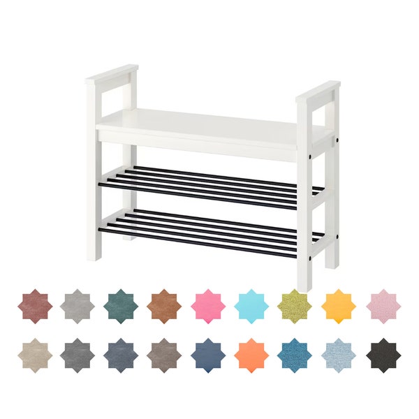 Banc IKEA HEMNES avec coussin de rangement pour chaussures, coussin de banquette Ikea, coussin IKEA, coussins pour banc, coussin pour chaise Ikea, coussin pour canapé