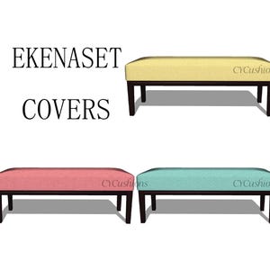 EKENASET &quot;Bench&quot; Replacement Sofa Covers,Ekenaset Sofa Covers,covers for Ekenaset sofa,Slipcover for Ekenaset sofa,sofa covers for Ekenaset
