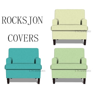 ROCKSJON &#39;1 Seat&#39; Sofa Cover Replacement,Custom Color,Machine washable,Pet-friendly,Couch cover