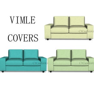 VIMLE &quot;2 Seats,2 Seats bed&quot;Replacement sofa Covers,cover for vimle sofa,sofa covers,Slipcover for vimle sofa,sofa cover for vimle,sofa cover
