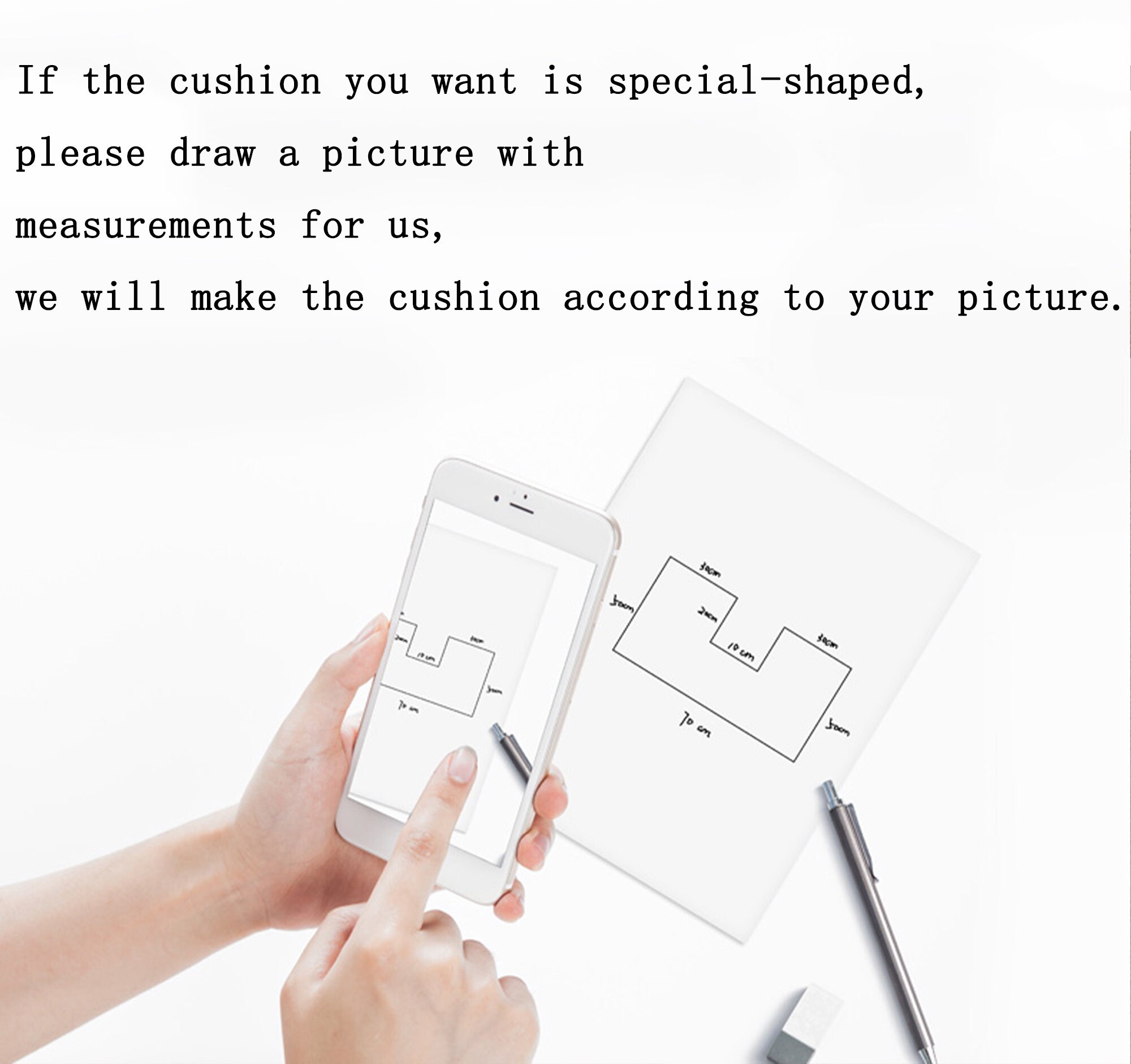 Custom Size Seat Cushion,artificial Leather Cushion,cushion for Couch