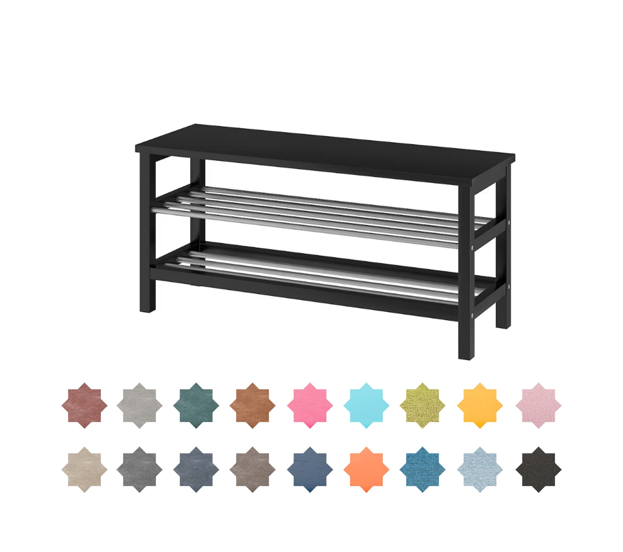 Ikea tjusig shoe rack deals