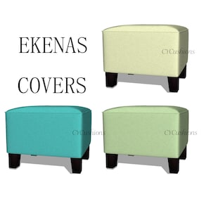 EKENAS &quot;Footstool&quot; Replacement Sofa Covers,Ekenas Sofa Covers,covers for Ekenas sofa,Slipcover for Ekenas sofa,Footstool covers for Ekenas