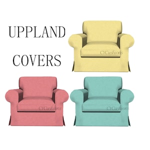 UPPLAND &quot;1 Seat&quot; Replacement Covers,uppland Sofa Covers,cover for uppland sofa,sofa covers,Slipcover for uppland sofa,sofa cover for uppland