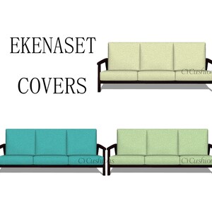 EKENASET &quot;3 Seats&quot; Replacement Sofa Covers,Ekenaset Sofa Covers,cover for Ekenaset sofa,Slipcover for Ekenaset sofa,sofa covers for Ekenaset