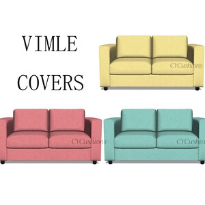 VIMLE &quot;2 Seats,2 Seats bed&quot; Replacement sofa Covers,vimle Sofa Covers,sofa covers,Slipcover for vimle sofa,sofa covers for vimle,sofa cover