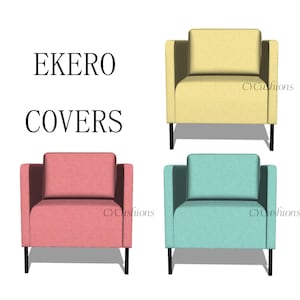 EKERO &quot;Armchair&quot; Replacement Sofa Covers,Ekero Sofa Covers,covers for Ekero sofa,Slipcover for Ekero sofa,sofa covers for Ekero,Sofa Covers