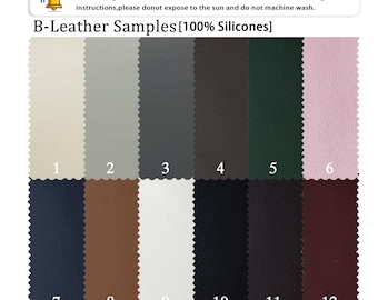 Sofa cover samples:B-Leather