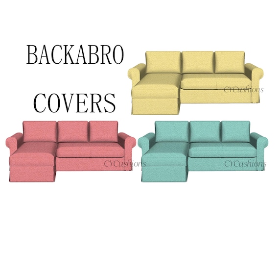 Fodera per divano BACKABRO: fodera di ricambio per letto a posti
