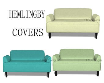 IKEA HEMLINGBY ヘムリングビー 2人がけソファ IKEA 2人掛けソファ HEMLINGBY/ヘムリングビー ダークグレー 布製