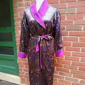 Fleece lined satin pyjamas top