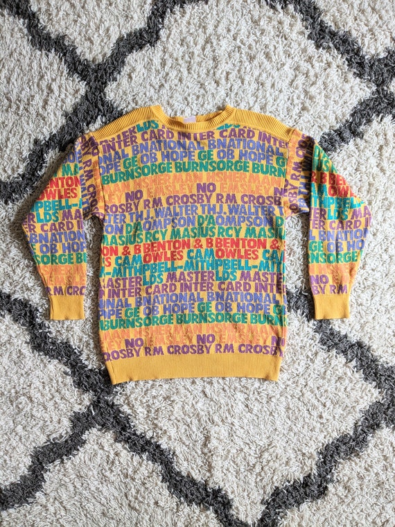 80s Mondi Graphic Sweater