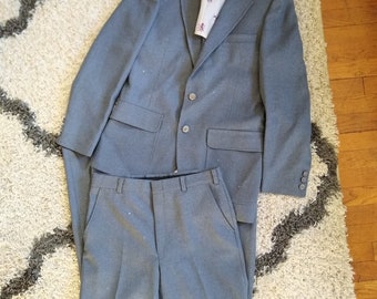 70s JCPenney 2-Piece Comfort Suit