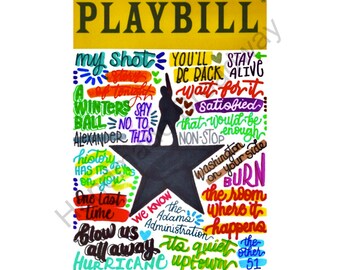 Featured image of post Hamilton Playbill Printable