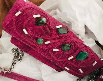 Clutch fiesta fucsia | Etsy España