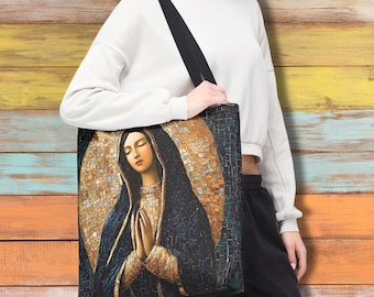 Vår Fru av Guadalupe-tygväska: Katolsk present till mamma