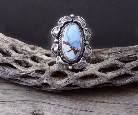 Native American Golden Hill Turquoise Satin Finish