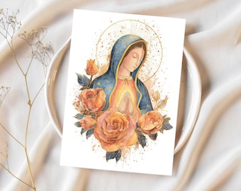 Our Lady of Guadalupe Notecards: Virgin Mary Catholic Greeting Cards