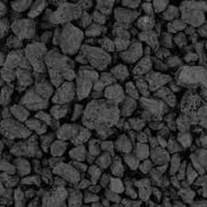 May include: A collection of dark gray, porous volcanic rock fragments with irregular shapes and rough, pitted textures. The stones vary in size and are densely packed together, creating a uniform surface of jagged, uneven, and weathered mineral pieces.