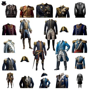 20 MENS SUITS for Composites - PNG Overlays, Designers, Digital, Embellish, Fairytale, Creators, Photography Background, Backdrop, Fashion